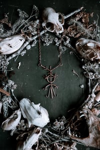 Image 1 of Conduit copper sigil necklace
