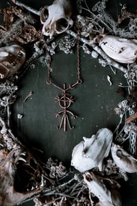 Image 5 of Conduit copper sigil necklace