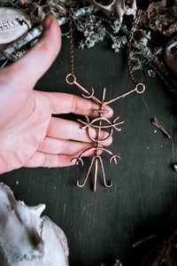 Image 6 of Conduit copper sigil necklace