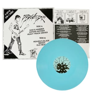 Image of TONER "God's Hammer" EP (Baby Blue Vinyl)