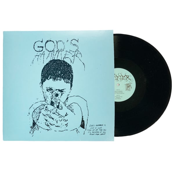 Image of TONER "God's Hammer" EP (Black Vinyl)
