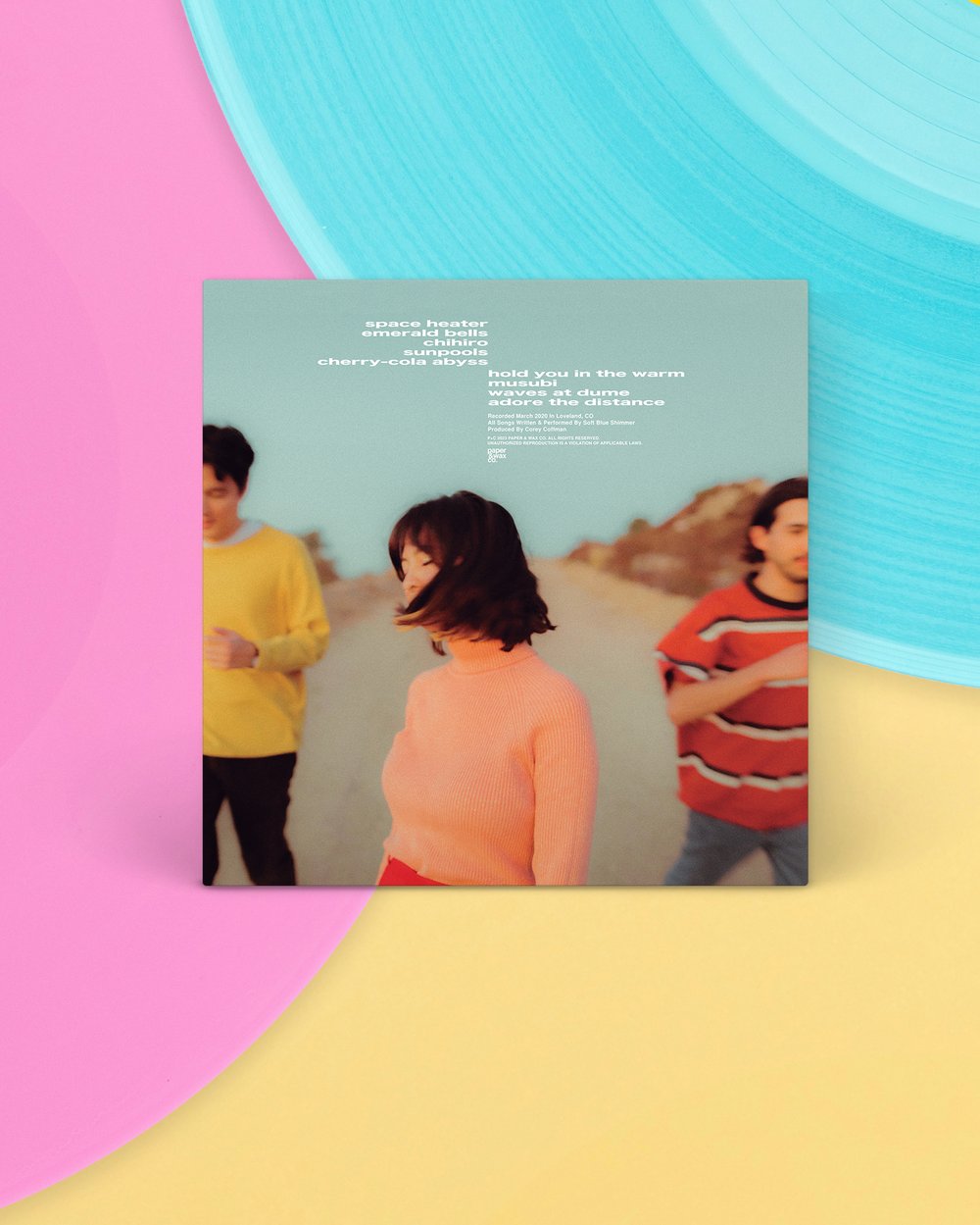 Soft Blue Shimmer - Heaven Inches Away (Yellow Vinyl) (/200) (SBS Exclusive)