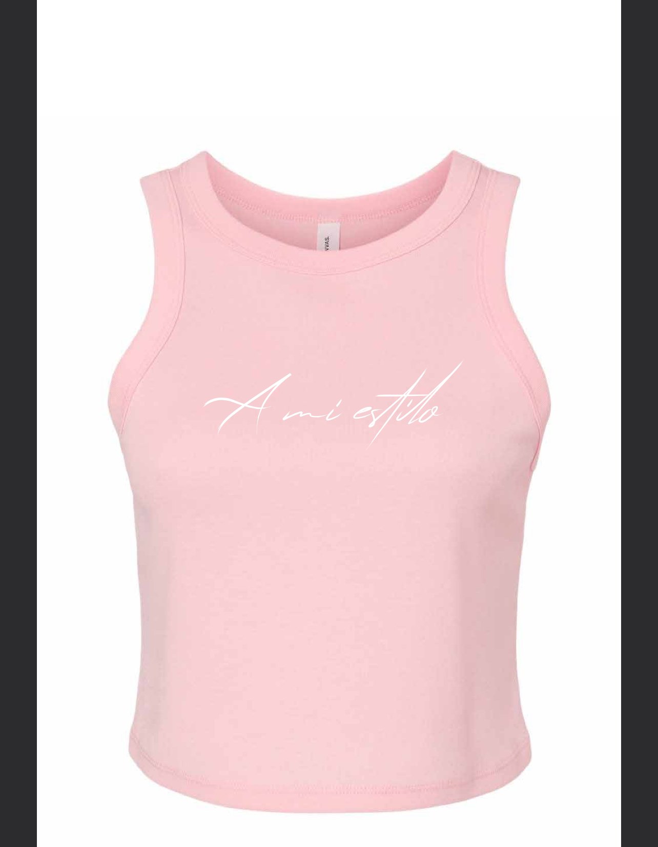 Image of Amiestilo pink tank top 