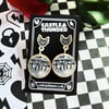 DAVID - Moon Stud Earrings
