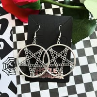 Image 3 of LILY - Pentagram Earrings