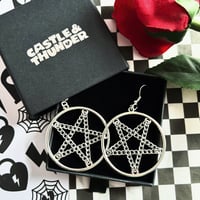 Image 2 of LILY - Pentagram Earrings