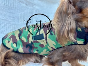 Image of Custom Size Camouflage Raincoat