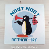 Image 3 of Noot Noot duo - 20 x 20 cm