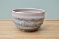 Image 1 of Charcoal Blush Spiral Bowl