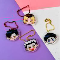 Image 3 of Faces keychains