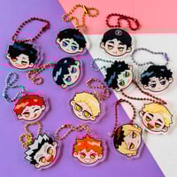 Image 1 of Faces keychains
