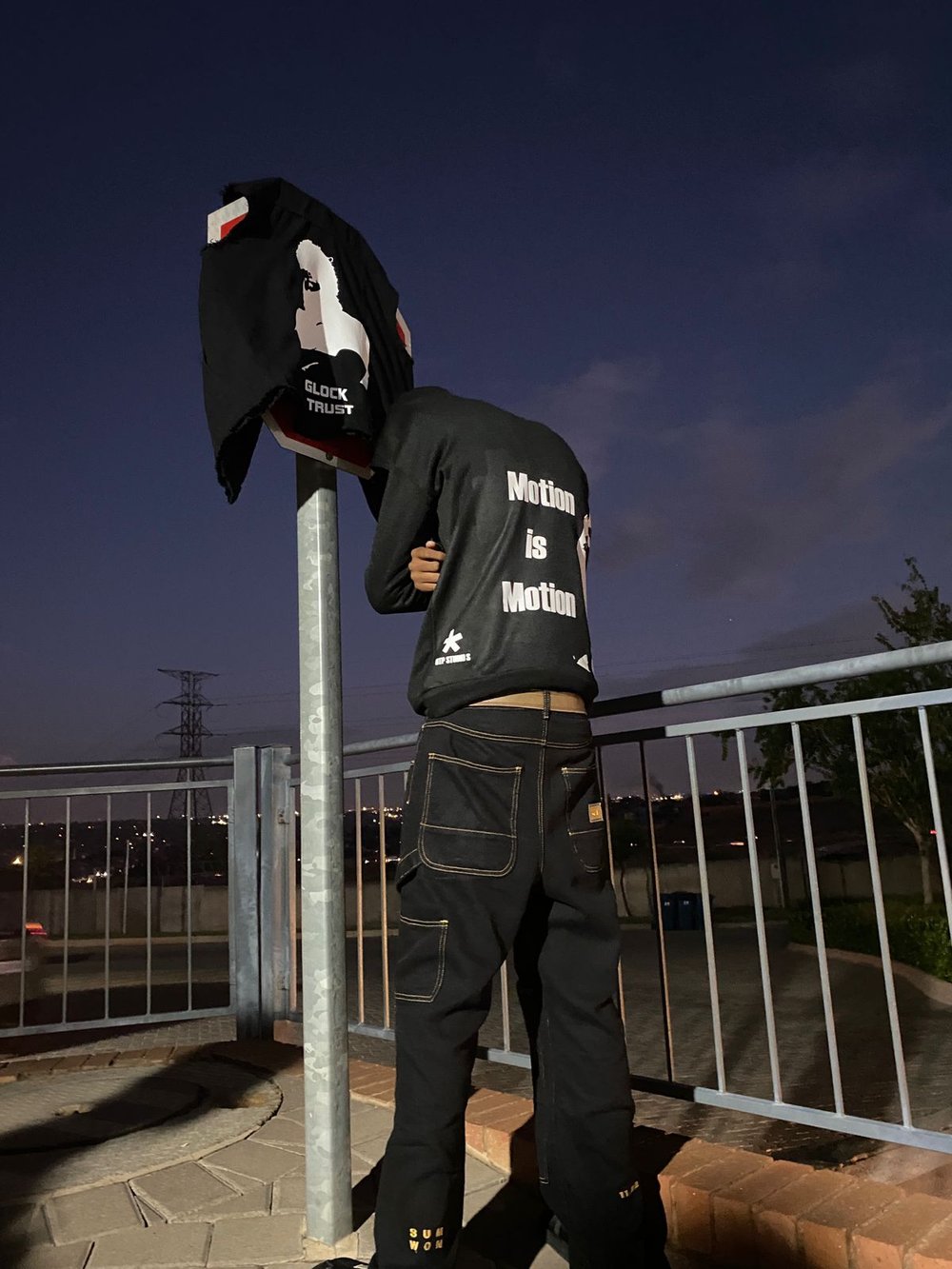 Image of Motion is motion hoodie