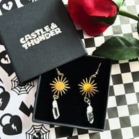 Image 2 of SUNNY - Crystal Earrings