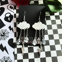 Image 3 of CHRISTINE - Cloud Earrings