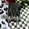 MICHAEL - Bat Hoop Earrings