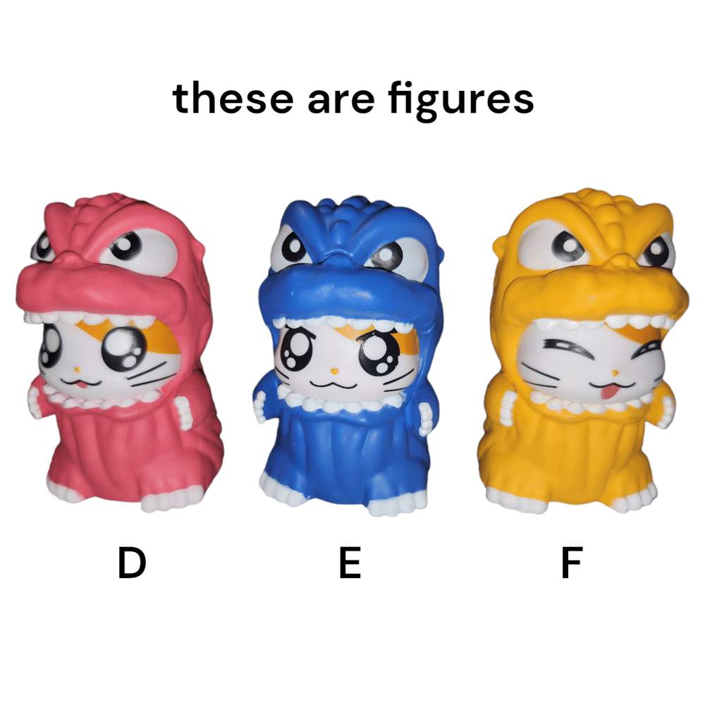 godzilla hamtaro items