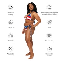 Image 9 of USA Flag - String Bikini from PatriotsCo