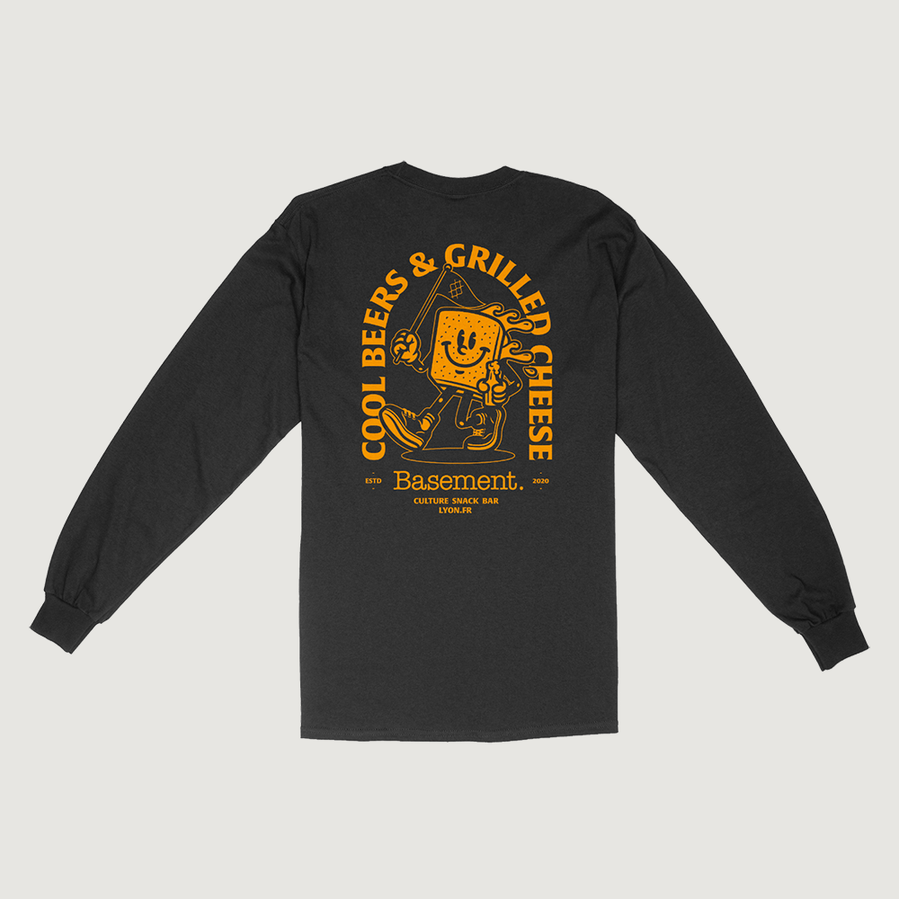 Longsleeve - Mascot Orange/Black