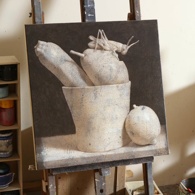 Still Life With Locust.