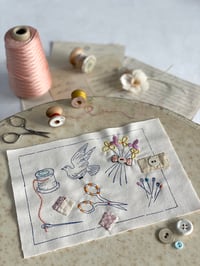 Still Life Embroidery Template