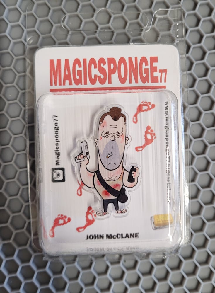Image of John McClane Acrylic Pin