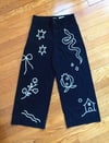 Black Sailor Pants 27"