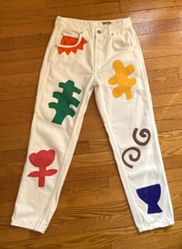 Image 1 of White Carpenters 27/28"