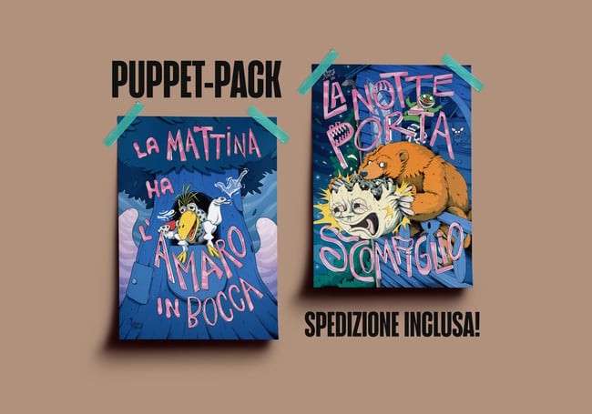 Puppet-Pack (SPEDIZIONE INCLUSA)