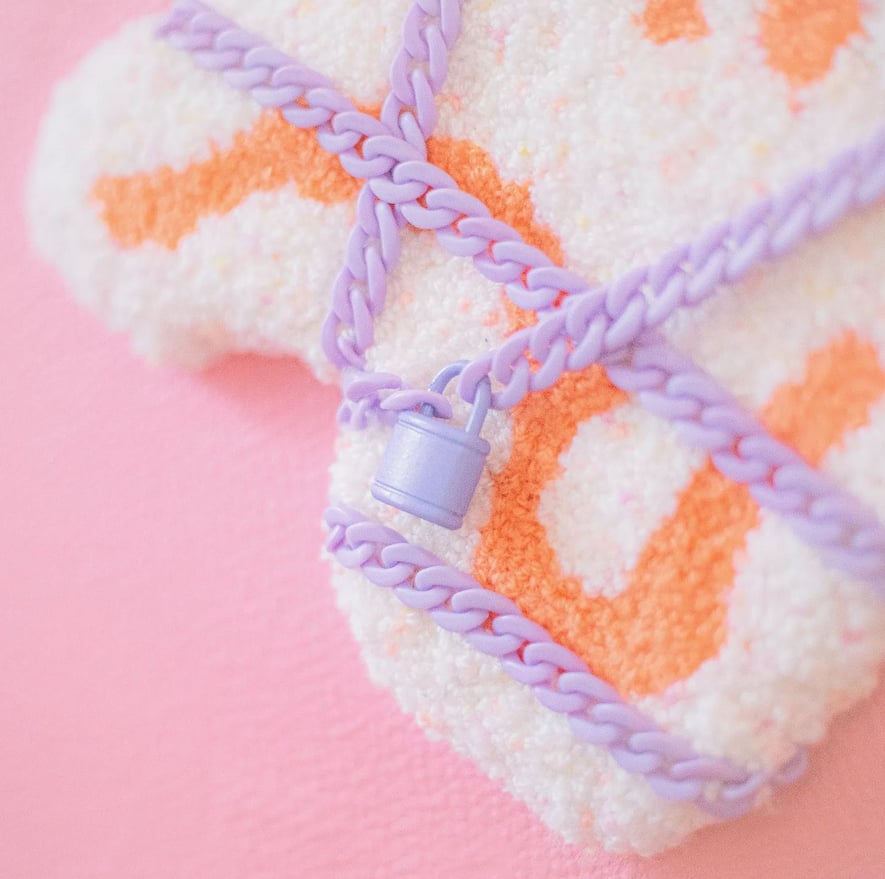"SMILEY LIGOTÉ N°1" / Punchneedle