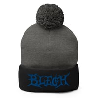 Image 6 of TWO TONE BLEGH BEANIE - SOLID DEATHCORE STYLE