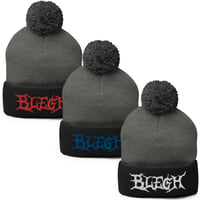 Image 1 of TWO TONE BLEGH BEANIE - SOLID DEATHCORE STYLE