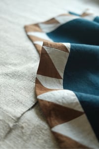 Image 4 of Patchwork Neckerchief -  Atlantic + Muscovado