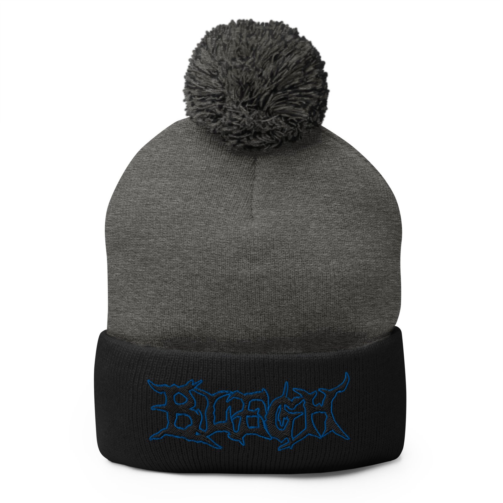 TWO TONE BLEGH BEANIE - OUTLINE DEATHCORE STYLE | Ohrion Apparel