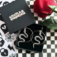 Image 2 of POPPY - Snake Earrings