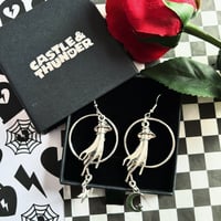 Image 2 of LAUREL - Mystic Hand Earrings