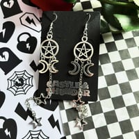 Image 3 of ANNE - Pentagram Earrings