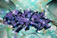 STYLE ON PAPER - PURPLE POWER - 12 inch x 18 inch