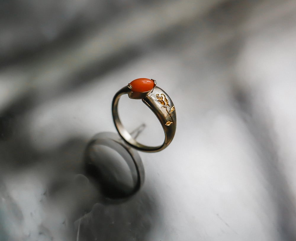 Image of Coral Rose Ring 