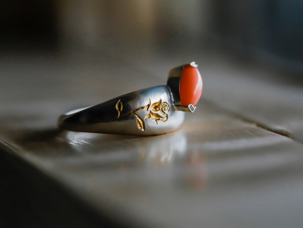 Image of Coral Rose Ring 