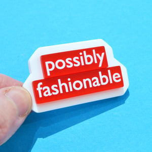 Image of Random Phrase Brooches Group 2