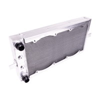 Image 2 of Chase Bays 89-02 Nissan 240SX S13/S14/S15 -16AN Tucked Aluminum Radiator (Rad Only)