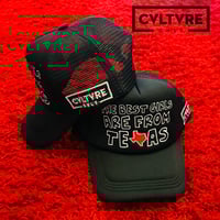 “The Best Girls Are From Texas” Black Trucker Hat
