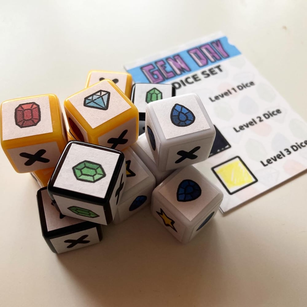 Gem Day Dice Set