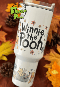Image 2 of POOH AND FRIENDS 40oz TUMBLER