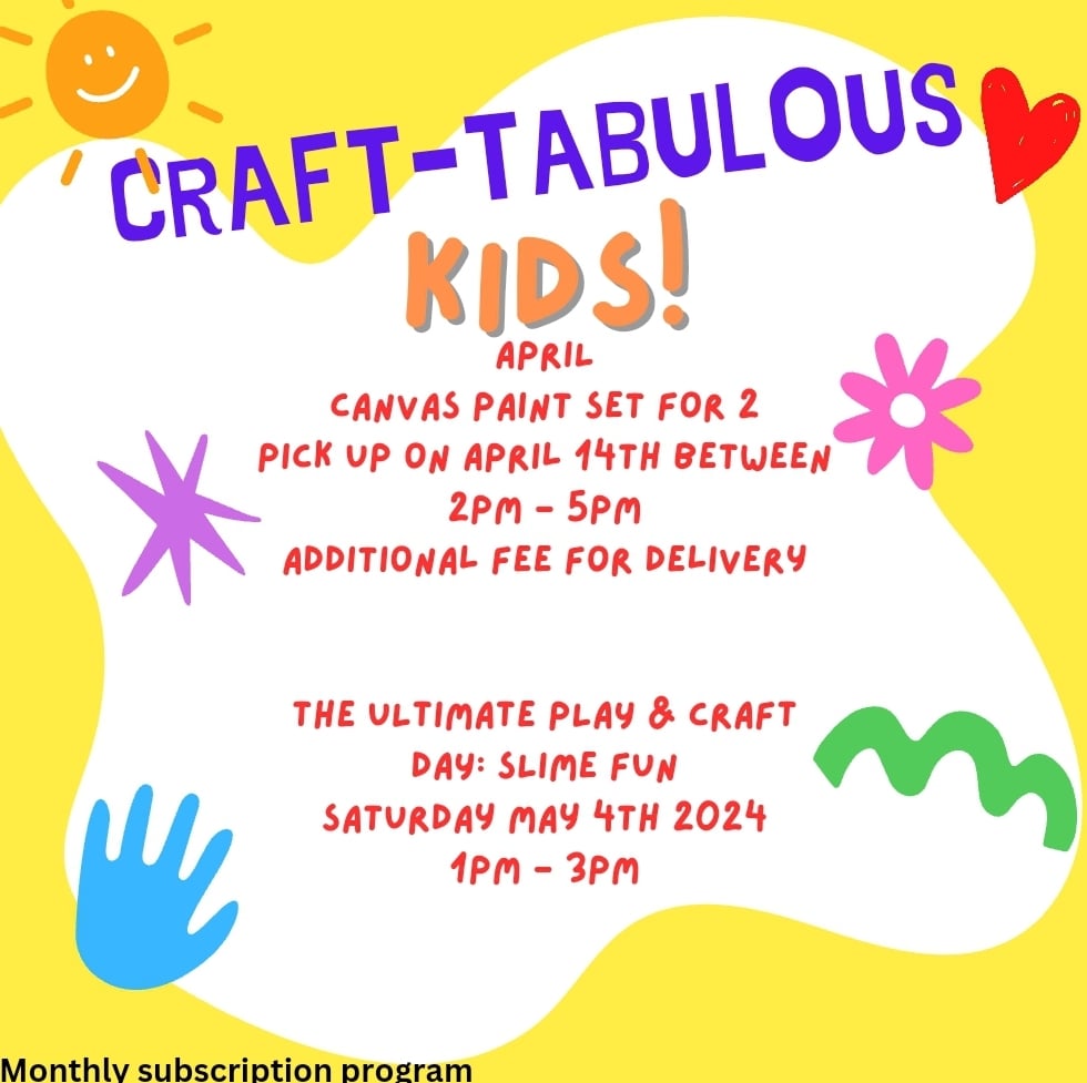 Image of Craft-Tabulous KIDS subscription program 