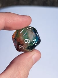 Image 5 of Bold Rainbow Gem Cut D20 Single