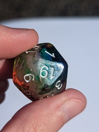 Image 6 of Bold Rainbow Gem Cut D20 Single