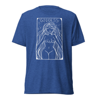 Image 2 of Goddess Card Short sleeve t-shirt