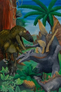 Allosaurus Poster