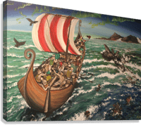 Image 1 of The Maelstrom Stretched Canvas